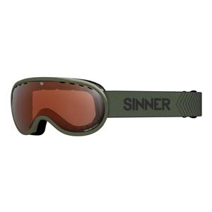 Sinner *vorlage mt moss grn-or sintec vent skibril limoen-zwart