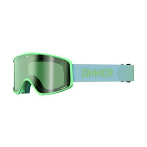 Sinner sin valley s+mt gr-grn mr+or sintec skibril limoen-zwart