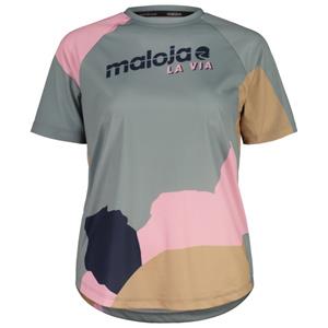 Maloja  Women's MontvalezanM. Multi 1/2 - Fietsshirt, grijs