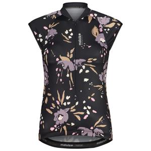 Maloja  Women's VilsaM. Top - Fietshemd, zwart/grijs