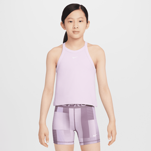 Nike tanktop met hoge hals voor meisjes - Paars