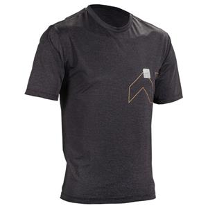 Leatt  MTB Trail 1.0 X-Flow Short Sleeve Jersey - Fietsshirt, grijs