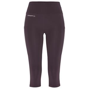 Craft  Women's Advanced Essence Capri Tights 2 - Hardlooplegging, purper