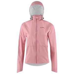 Löffler  Women's Jacket with Hood Comfort Fit WPM Pocket - Fietsjack, roze