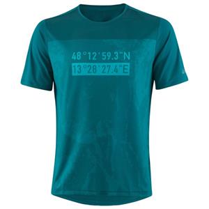 Löffler  MTB T-Shirt Roots - Fietsshirt, turkoois/blauw