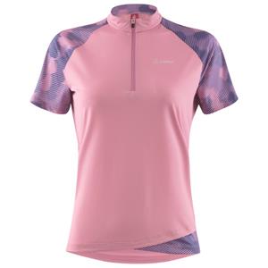 Löffler  Women's Bike Shirt Half-Zip Maja Rise - Fietsshirt, roze