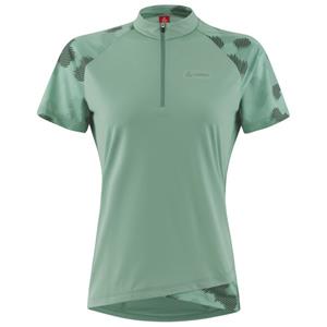 Löffler  Women's Bike Shirt Half-Zip Maja Rise - Fietsshirt, turkoois