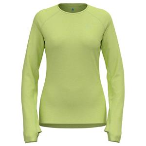 Odlo  Women's X-Alp PW 115 T-Shirt Crew Neck L/S - Hardloopshirt, groen