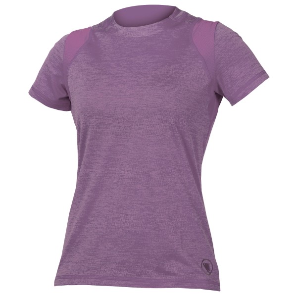 Endura  Women's Singletrack Trikot Kurzarm - Fietsshirt, purper