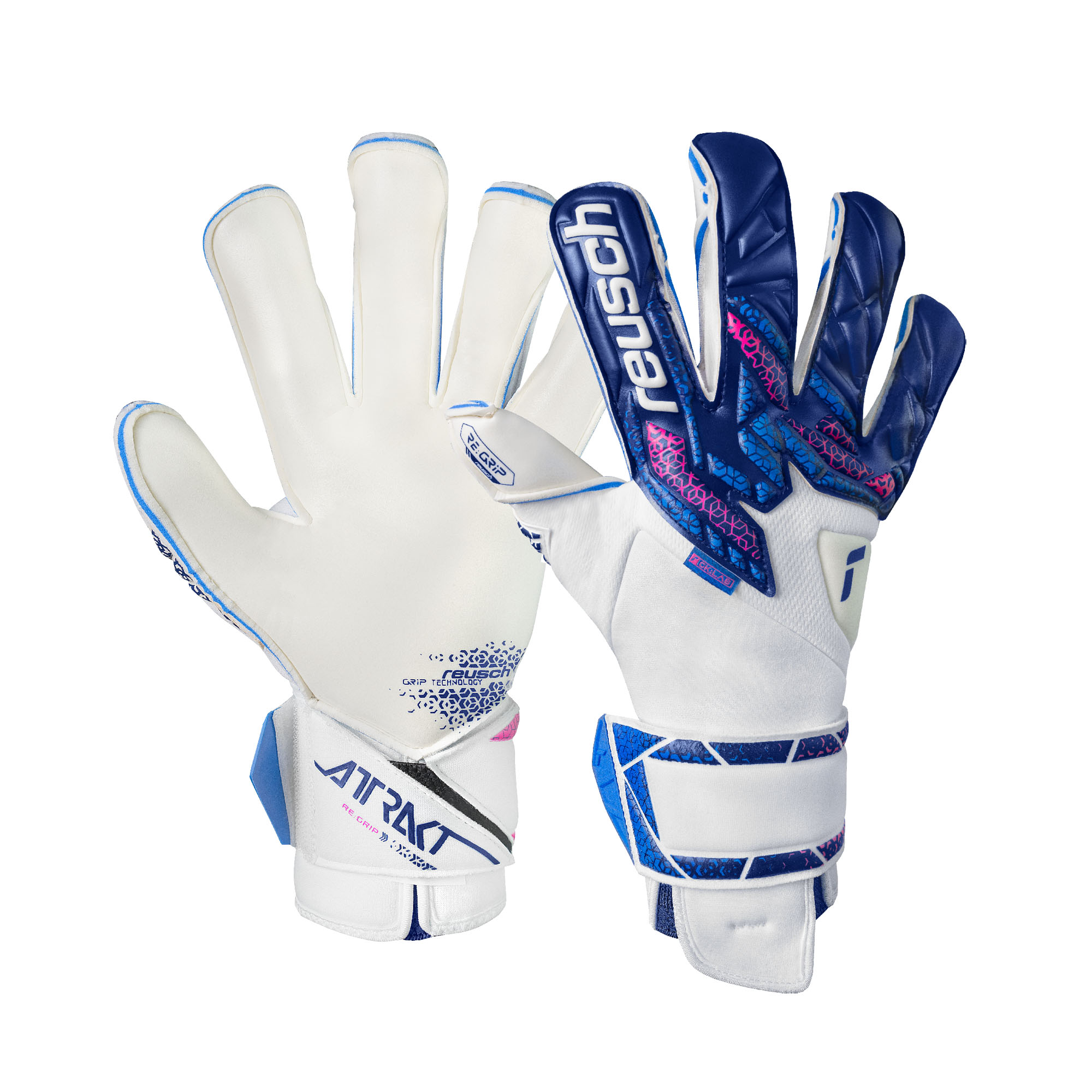 Reusch Attrakt Re:grip Evolution - Keepershandschoenen - Maat 8 1/2