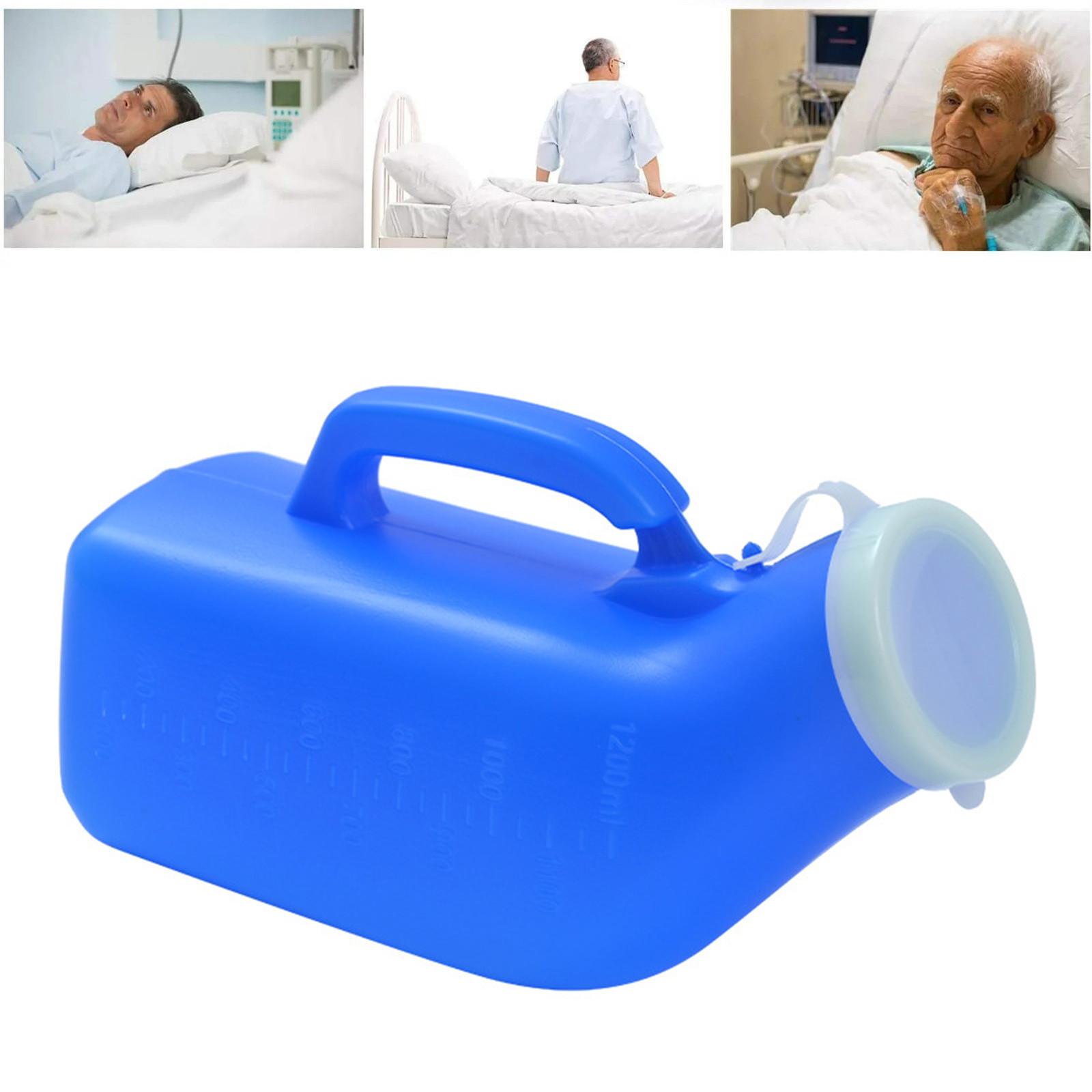 Didadi 2 Urinoir Voor Mannen Morsbestendig Heren Potje Draagbare Urinoir Pee Fles 2000 Ml Voor Thuis Camping Auto Reizen One Size