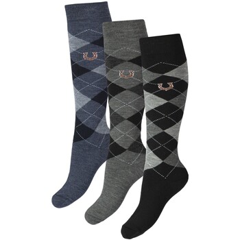 Horka Sportsokken  Chaussettes équitation termo à carreaux (x60)