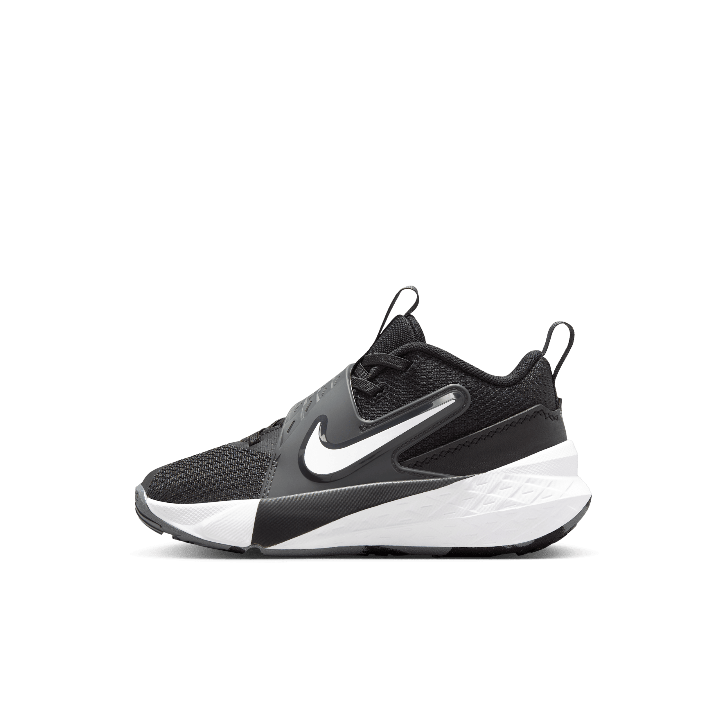 Nike Team Hustle D 12 kleuterschoenen - Zwart