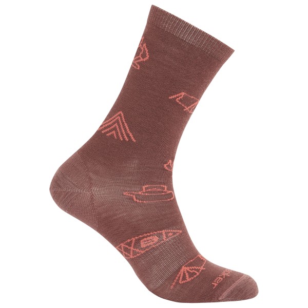 Icebreaker  Merino Lifestyle Ultralight Crew Camp Essentials - Multifunctionele sokken, bruin