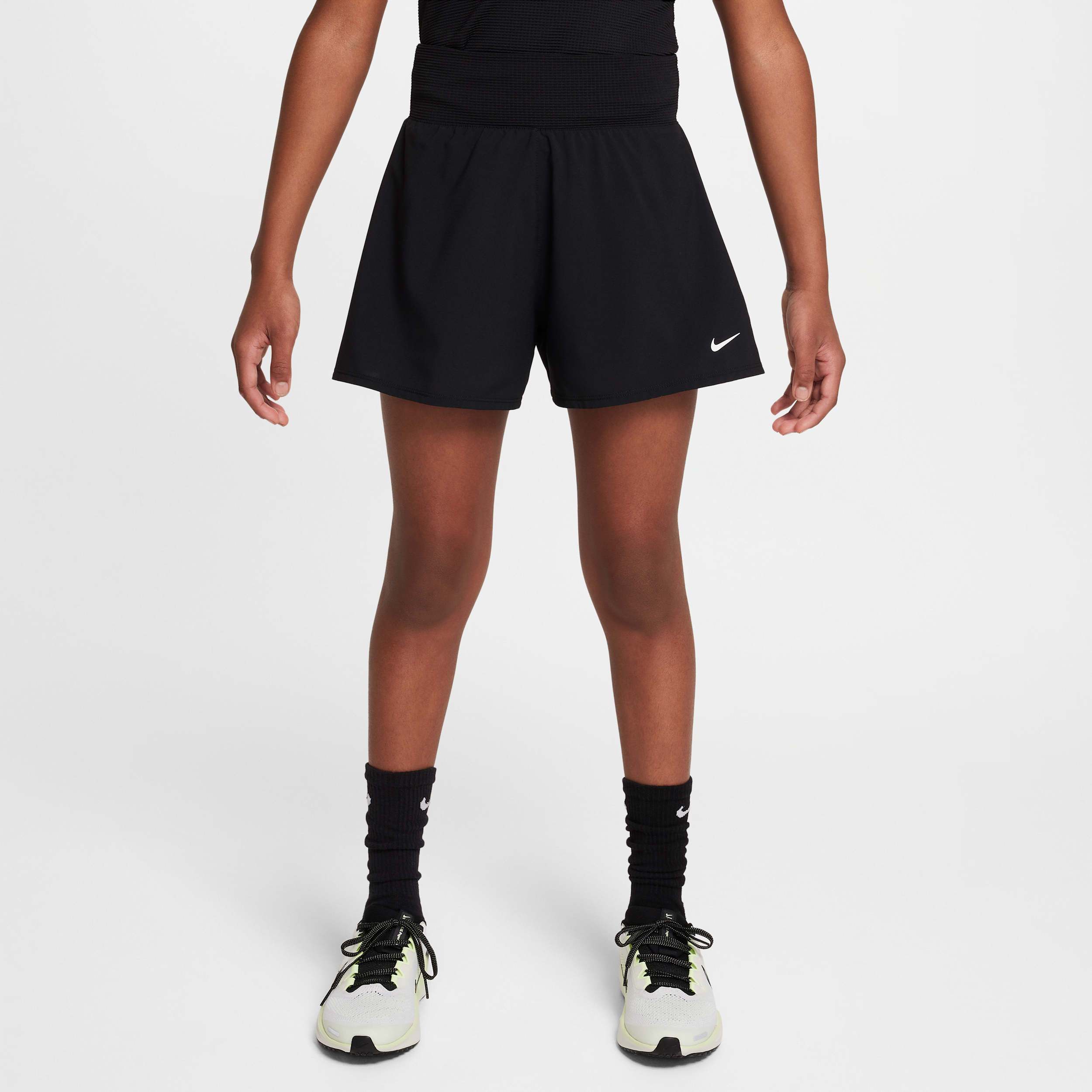 Dri-FIT meisjesshorts - Zwart