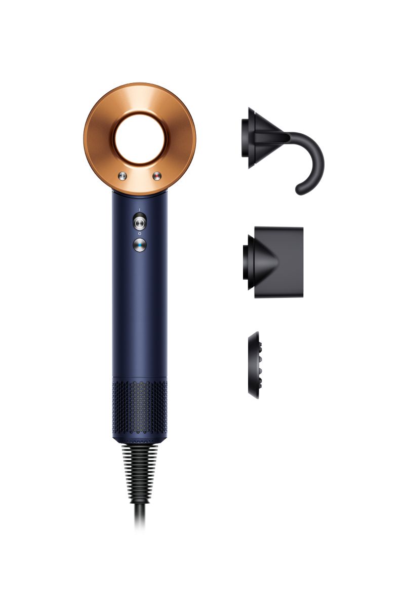 Dyson Supersonic™ föhn - Straight+Wavy (Pruisisch Blauw/Koper)