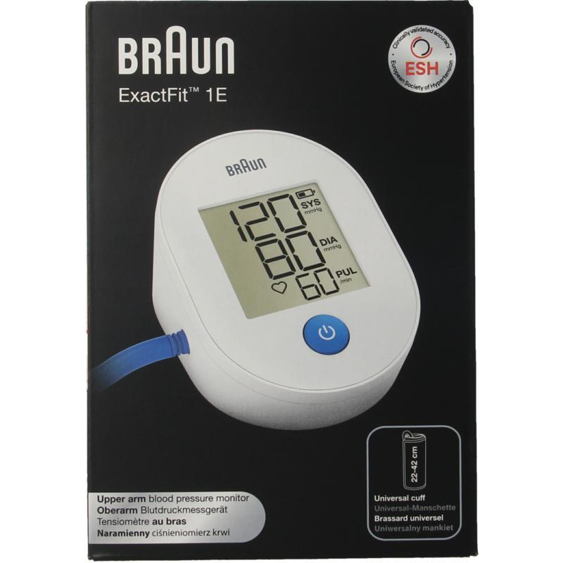 Braun Exactfit 1e bovenarm bloeddrukmeter 1st