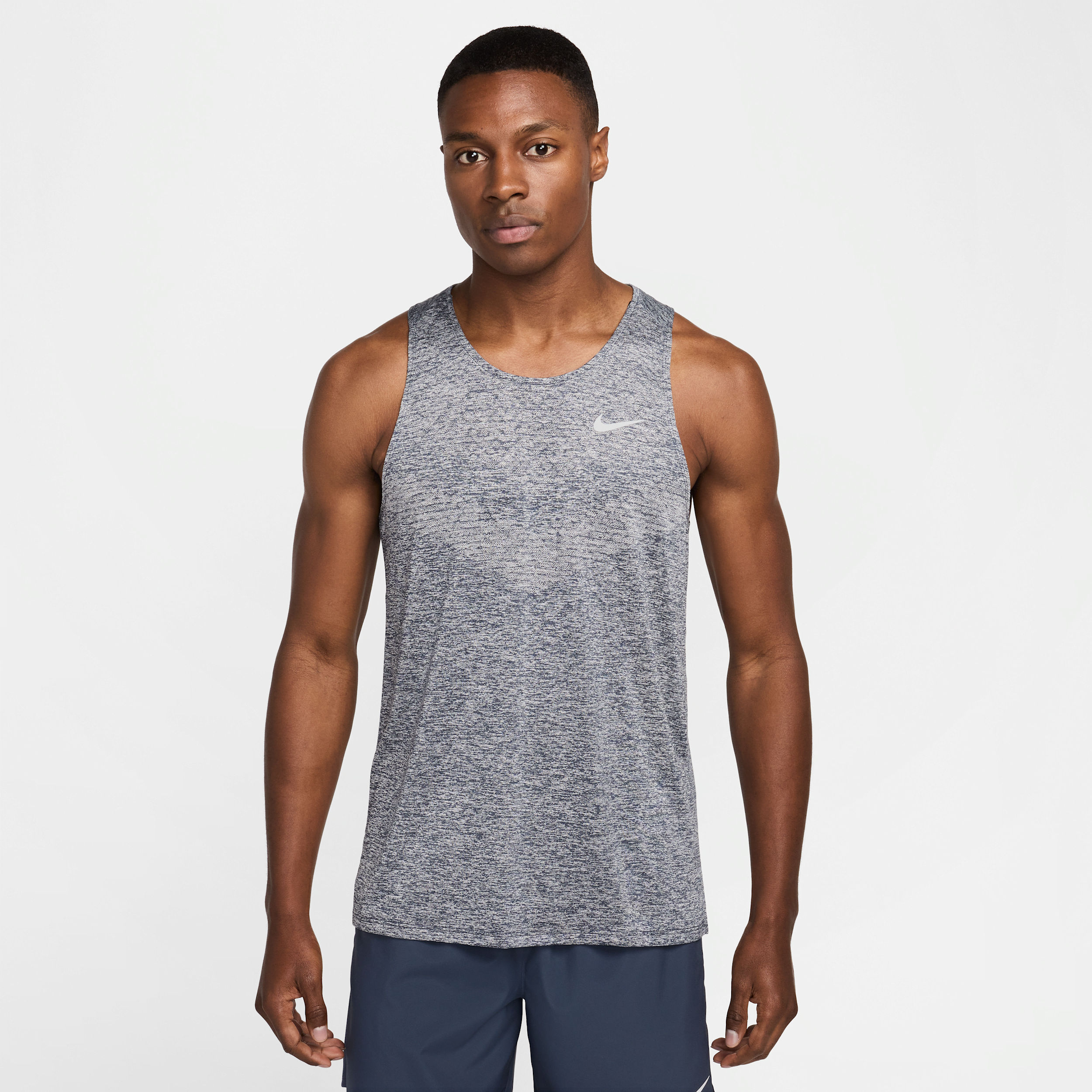 Nike Stride Dri-FIT ADV hardlooptanktop voor heren - Blauw