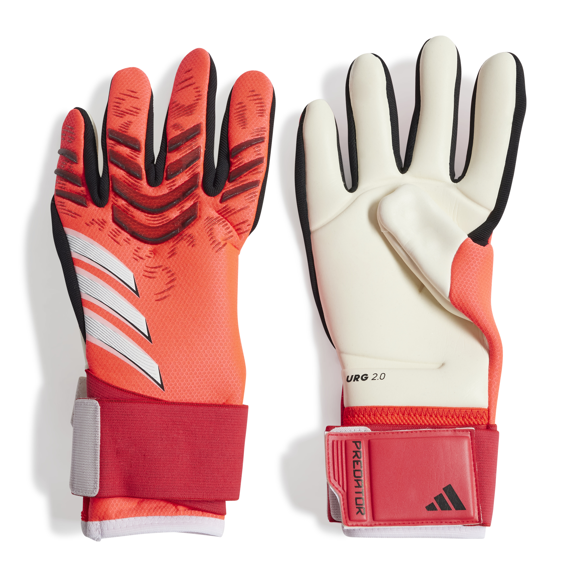 Adidas Predator GL Competition Red Black - Keepershandschoenen - Maat 8
