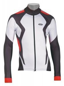 Northwave Pro Speed fietsjack wit heren, wit met zwart en rood