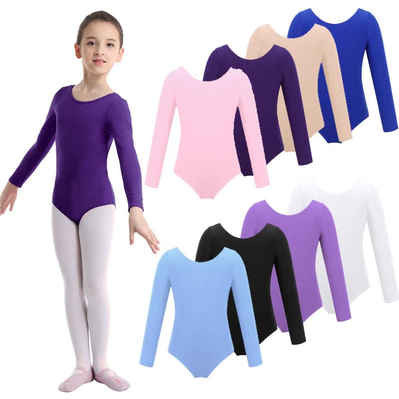 HULIJA Meisjes maillots voor gymnastiekoutfits Kinderen eendelig balletdanskleding maat 2-12 9-10 Years wit