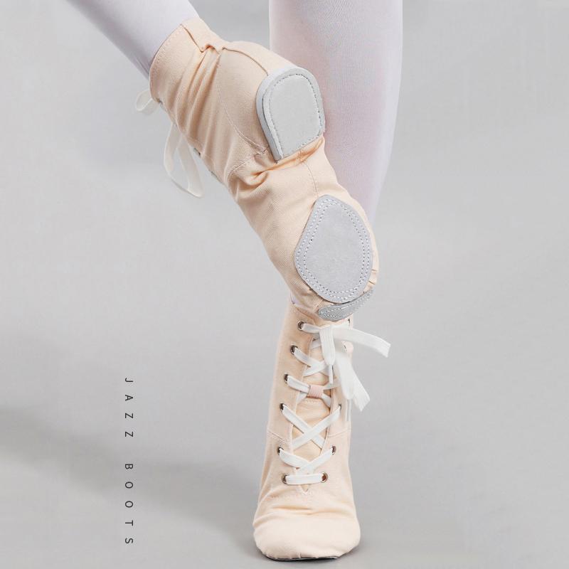 Love dance,love life Canvas High Top Jazz Danslaarzen Yogaschoenen voor Volwassenen/Dames/Kinderen Ballet Flat Indoor 39 zwart