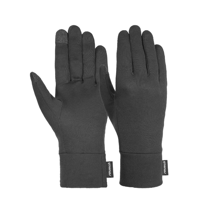 Reusch Silk Liner Touch-Tec onderhandschoenen zwart