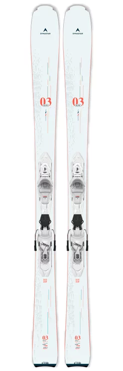 E Lite 3 Xpress piste ski's lichtblauw dames, 148 cm