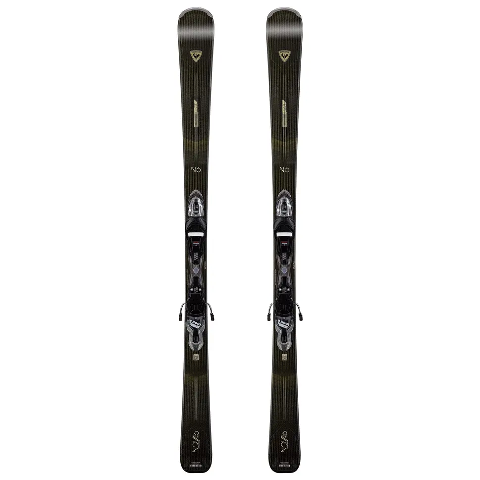 Nova 6 piste ski's zwart dames, 156 cm