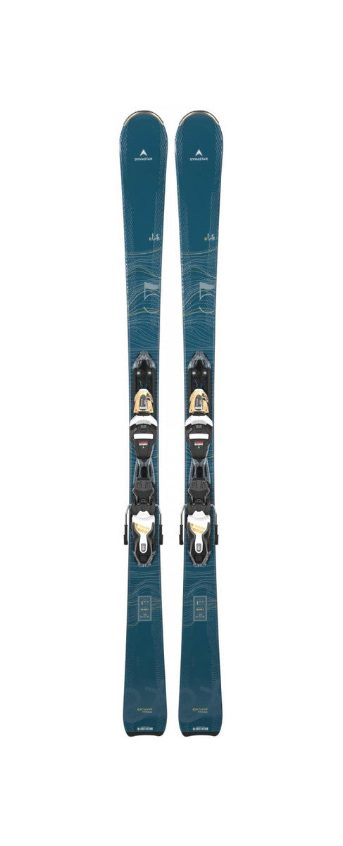 E Lite 5 Express piste ski's dames blauw, 149 cm