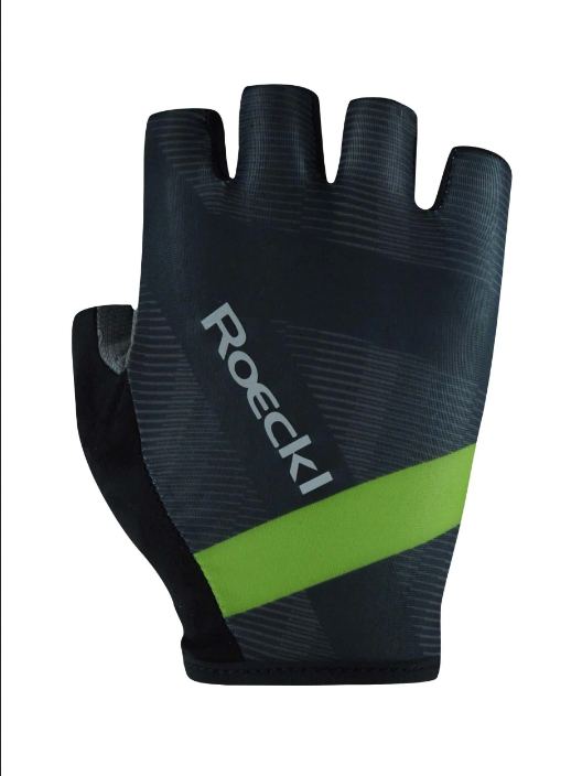 Roeckl Busano fietshandschoenen zwart/groen