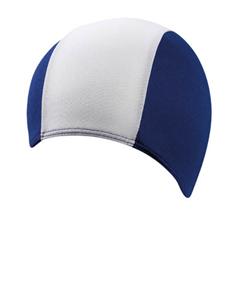 BECO heren badmuts &VerticalLine; polyester &VerticalLine; grote pasvorm &VerticalLine; donkerblauw/wit/donkerblauw**