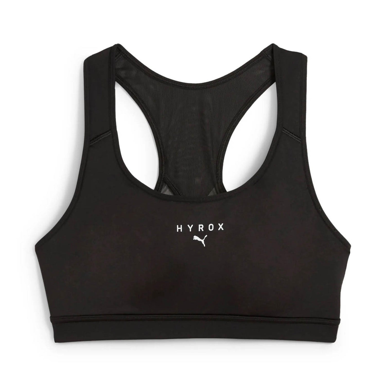 Puma x HYROX beha met medium ondersteuning voor Dames, Zwart, Maat L