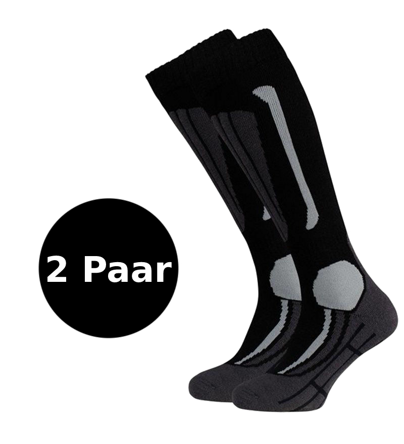 2-Pack Skisokken 35-38