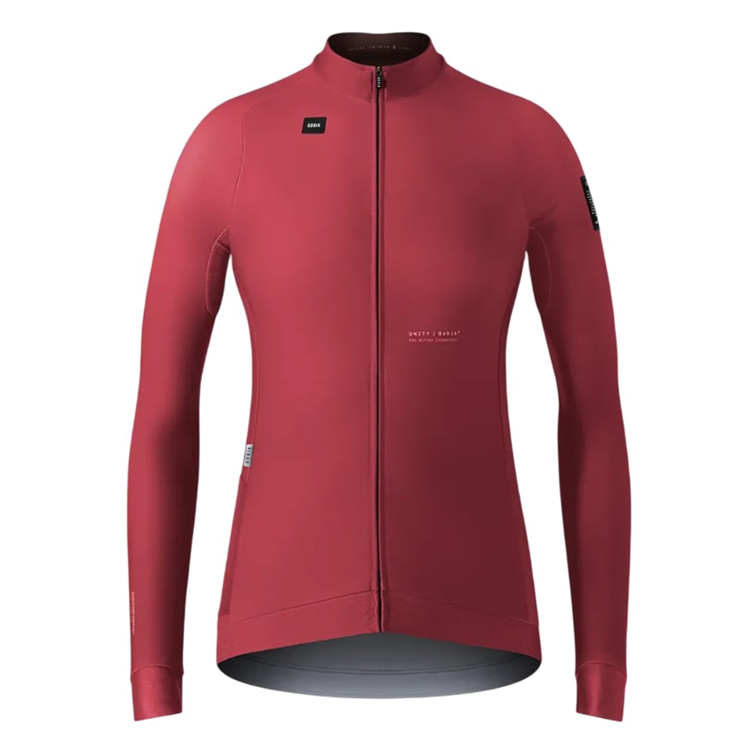 Gobik Hyder fietsshirt lange mouw amaranth dames