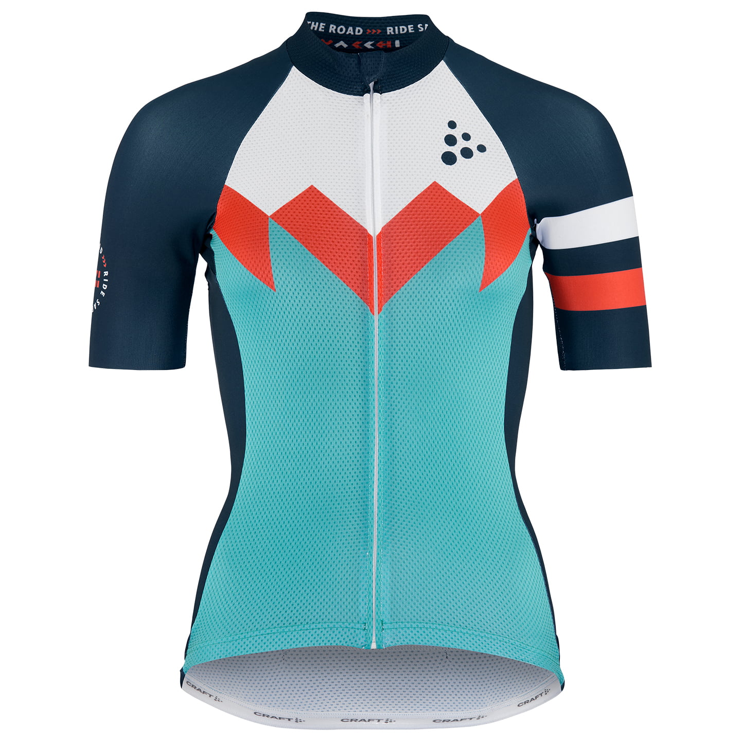 Craft Damesshirt met korte mouwen Share The Road 4.0 fietsshirt met korte