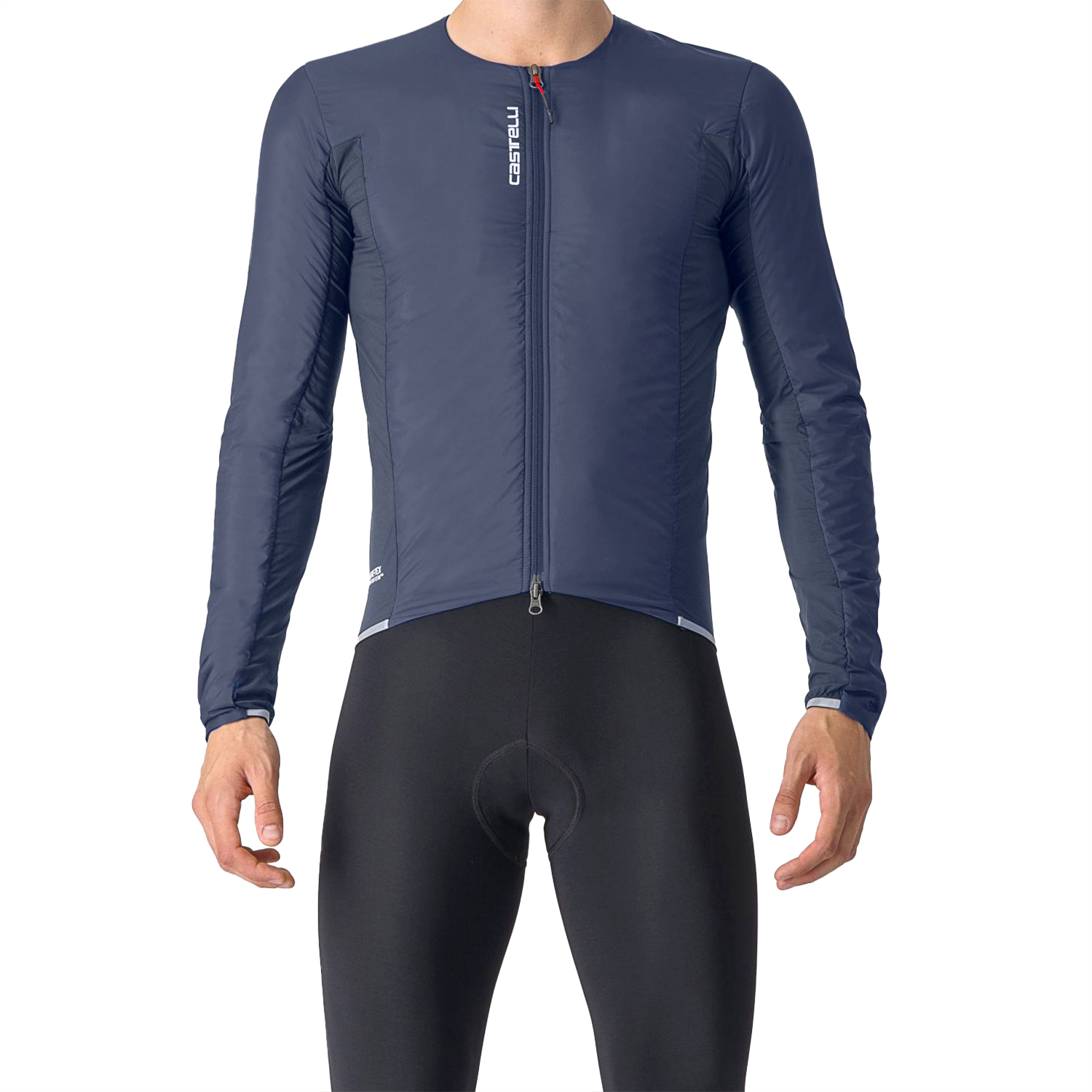 Castelli Fly Jack-Sey lange mouw fietsjack twilight blue heren