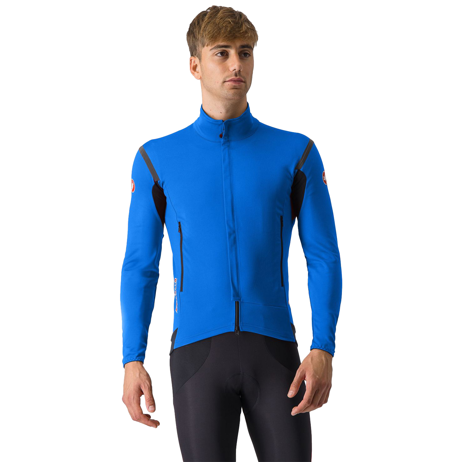 Castelli Perfetto RoS 2 lange mouw fietsjack azzurro italia/silver reflex heren