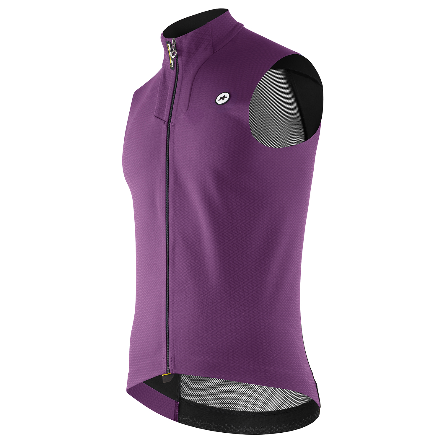 Assos Mille GTS spring/fall C2 fietsvest mouwloos alchemy purple heren