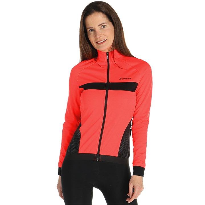 Santini Dameswinterjack Coral Bengal dames thermofietsjack