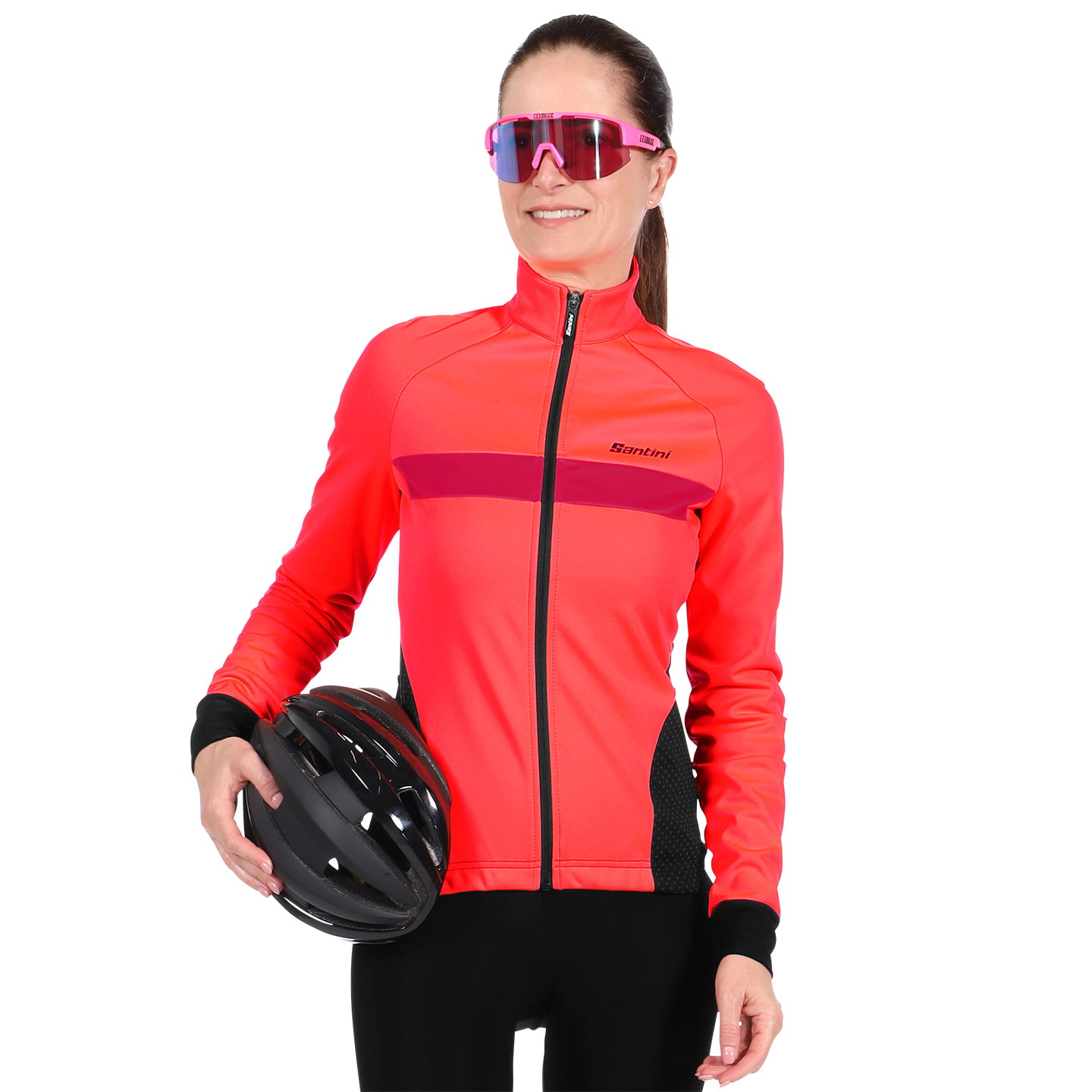 Santini Dameswinterjack Coral Bengal dames thermofietsjack