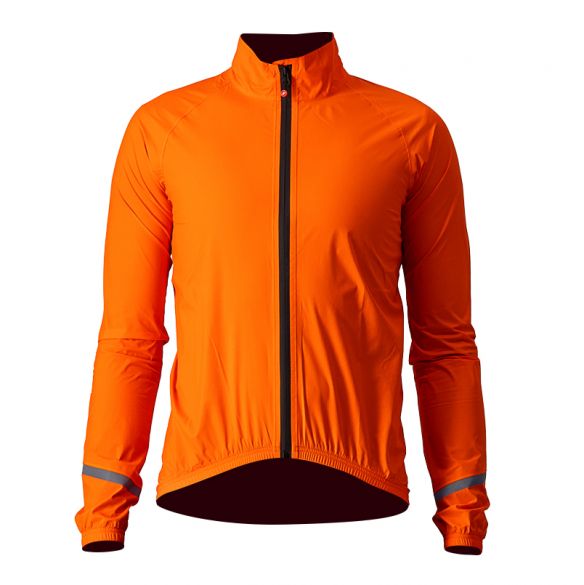 Castelli Emergency 2 regenjack oranje heren