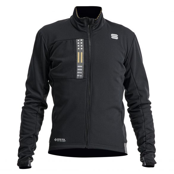Sportful Super fietsjas lange mouw zwart heren