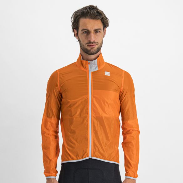 Sportful Hot pack Easylight fietsjack lange mouw oranje heren