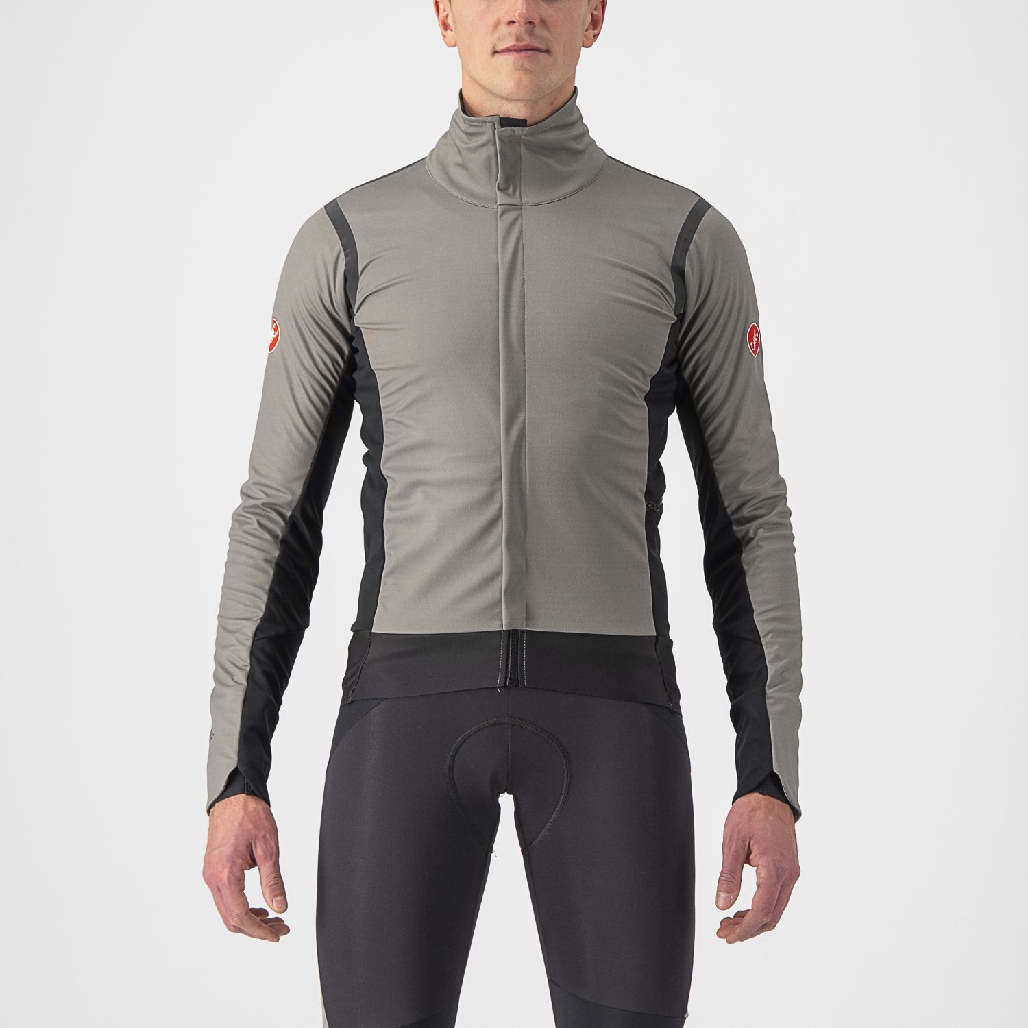 Castelli Alpha RoS 2 fietsjack grijs heren