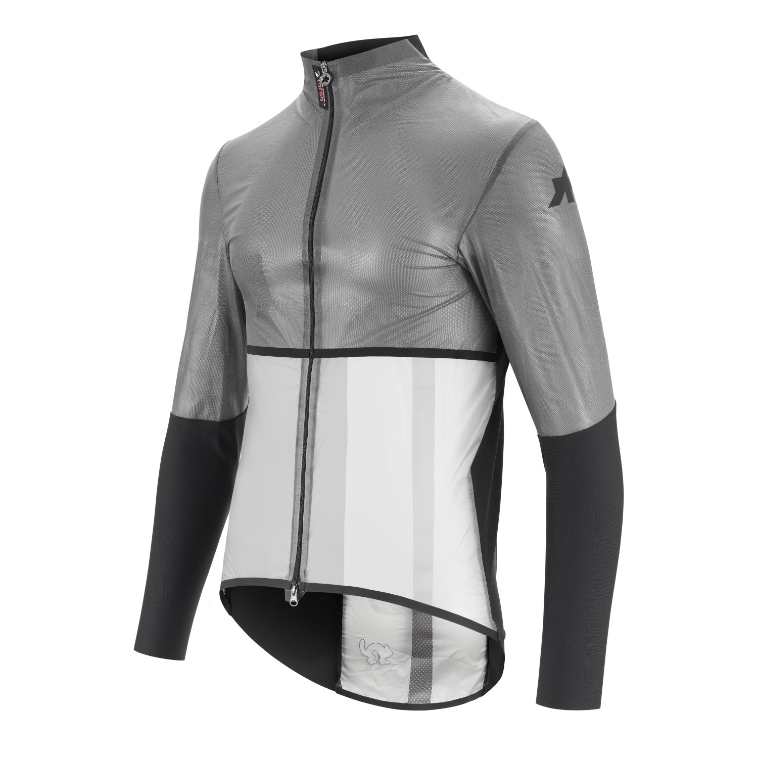 Assos Equipe RS Alleycat Clima Capsule Targa regenjack grijs heren