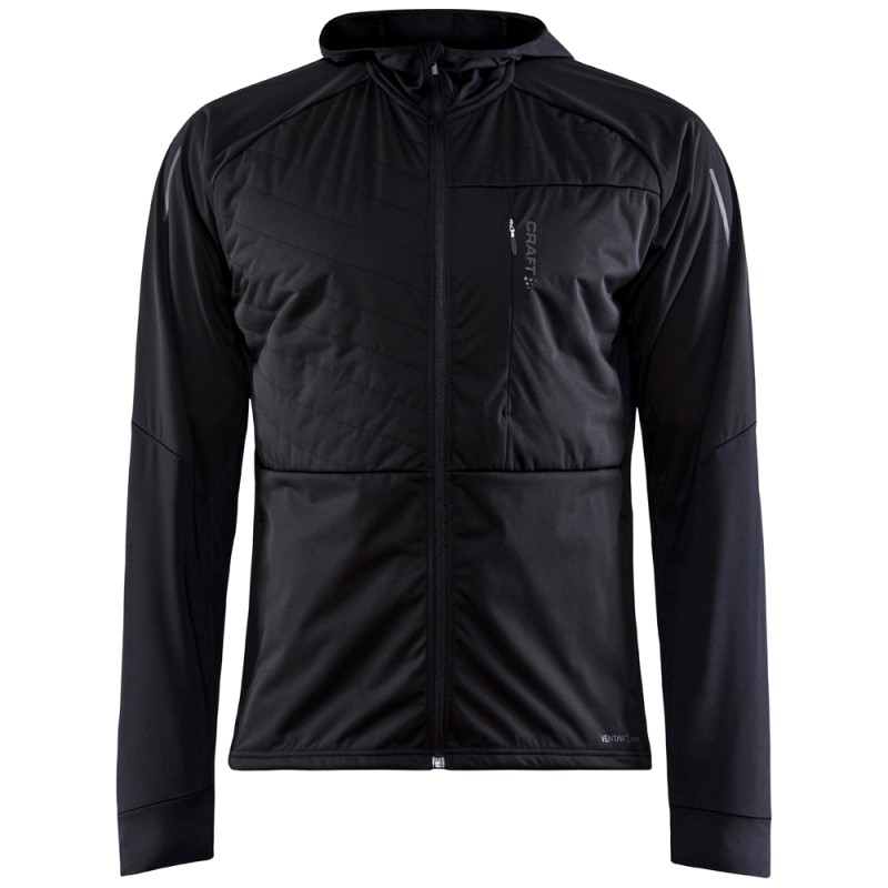 Craft Advanced Warm fietsjack lange mouw zwart heren