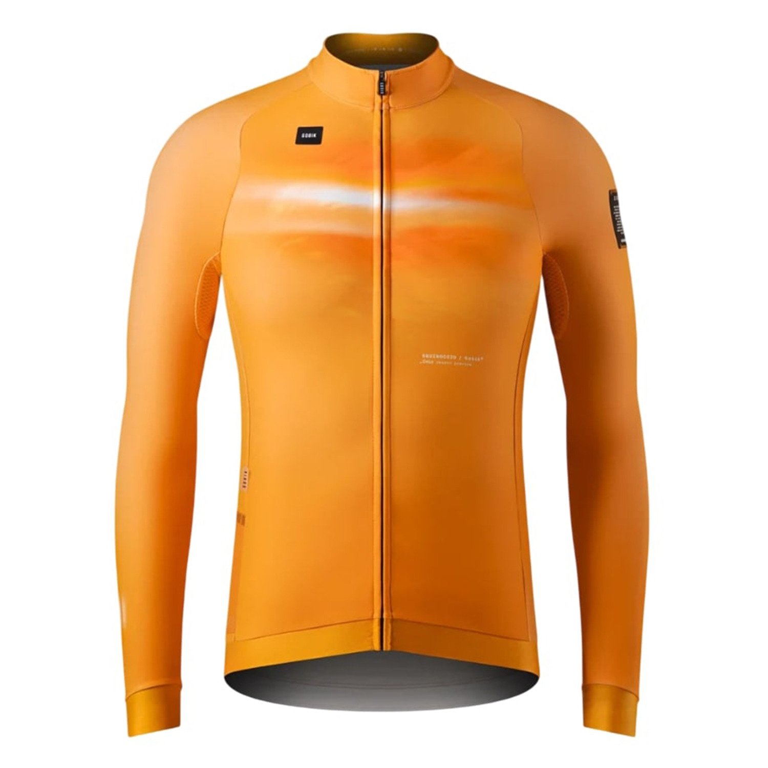 Gobik Hyder fietsshirt lange mouw cheddar heren