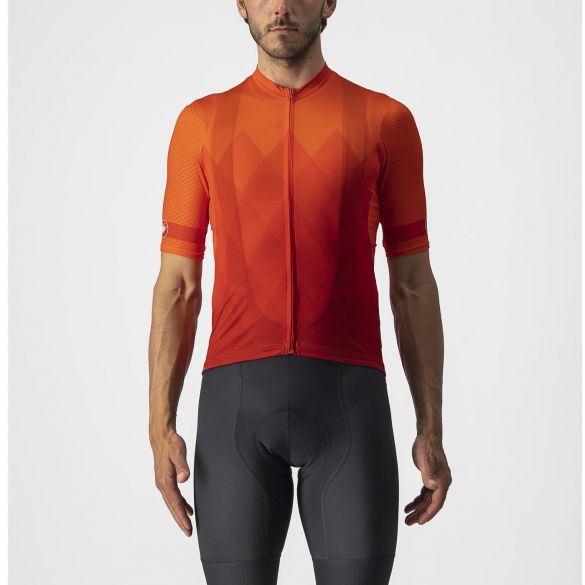 Castelli A Tutta korte mouw fietsshirt vuurrood heren