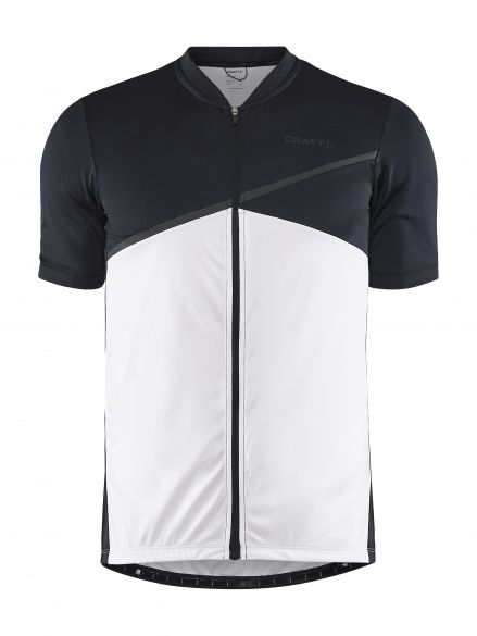 Craft Core Endurance Logo fietsshirt korte mouw zwart/wit heren